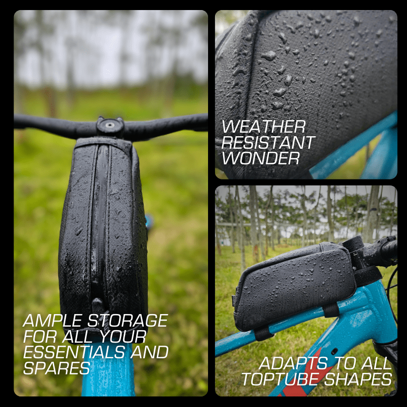 T700 Top Tube Bag for phone, tools and nutrition