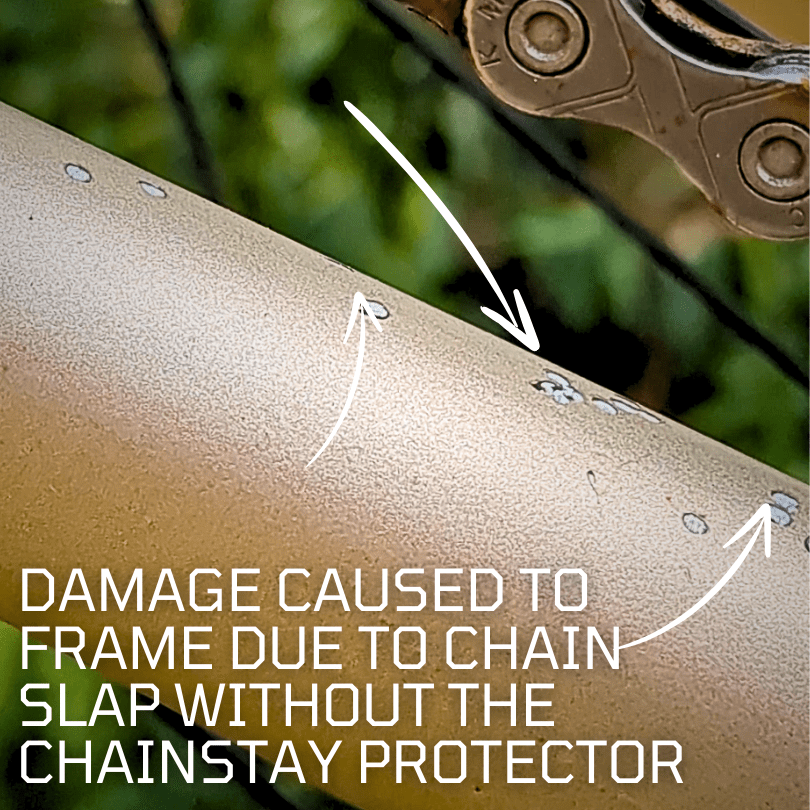 Chain Stay Protector for MTBs and Road Bikes - NAC