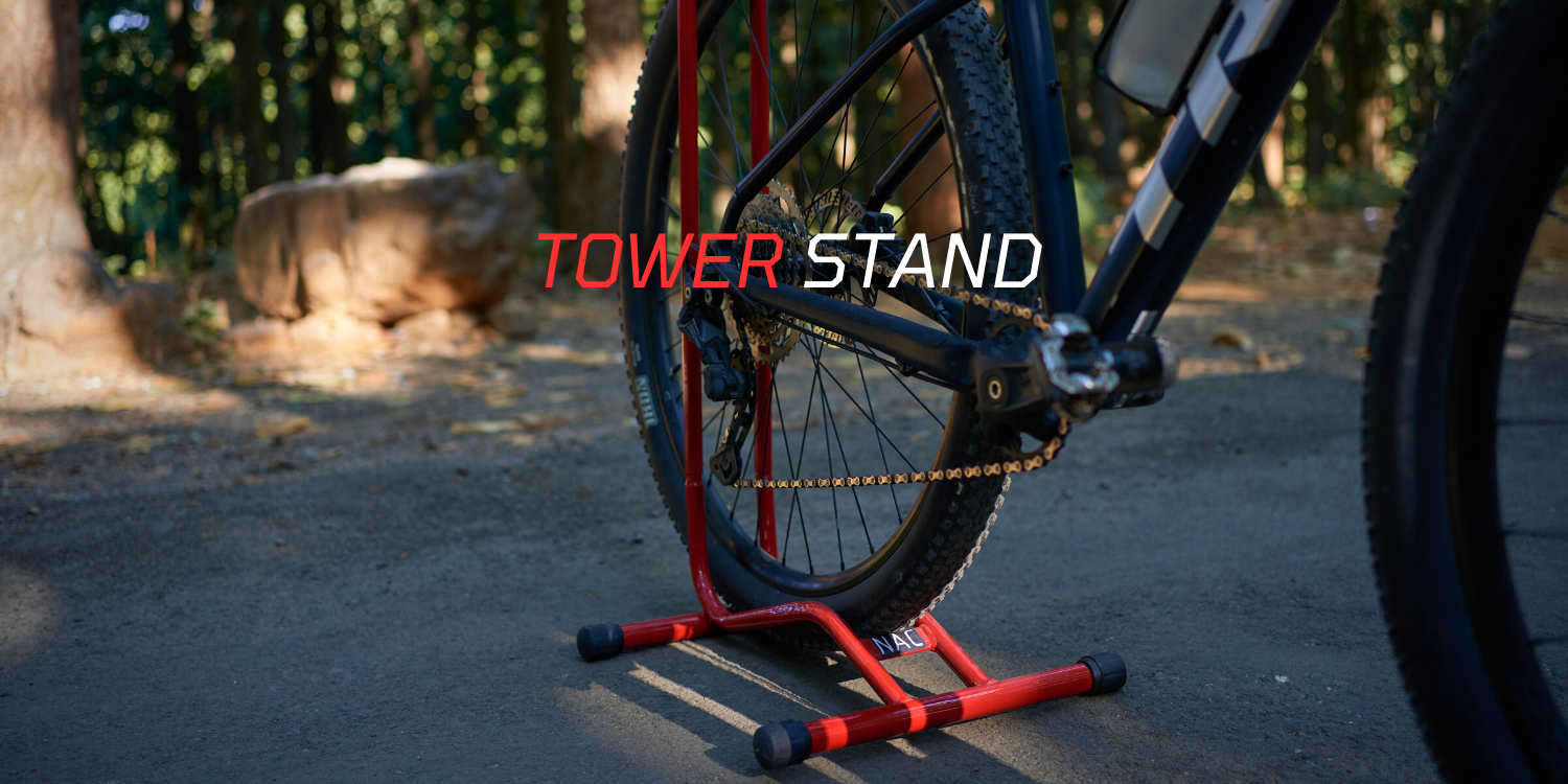 Tower Parking stand for MTB and road bike