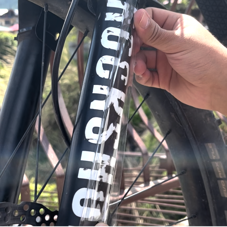 Clear Frame protector kit for cycle
