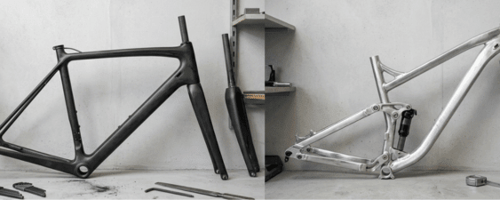 Bicycle Frame Materials Explained: Carbon, Aluminium, Steel & Titanium - NAC