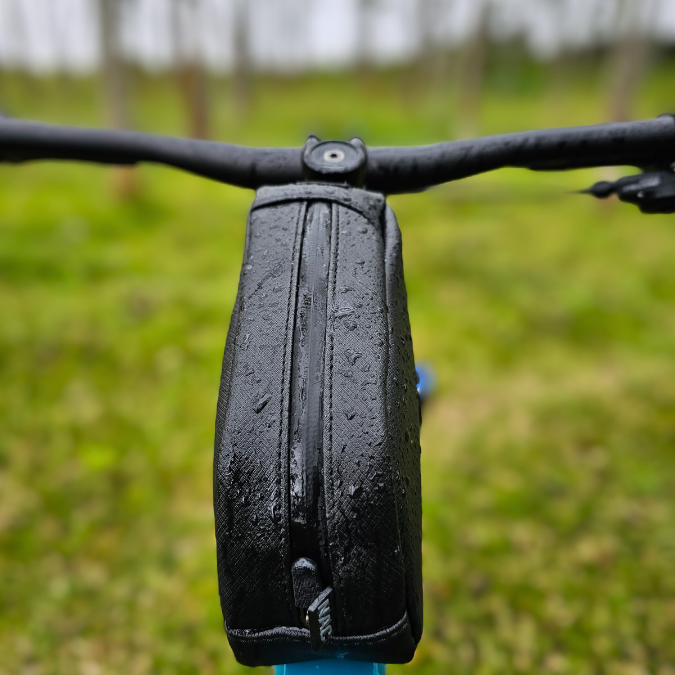 Bikepacking top tube frame bag – compact gear storage for adventure and touring bikes