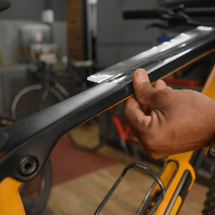 Bicycle frame saver shop