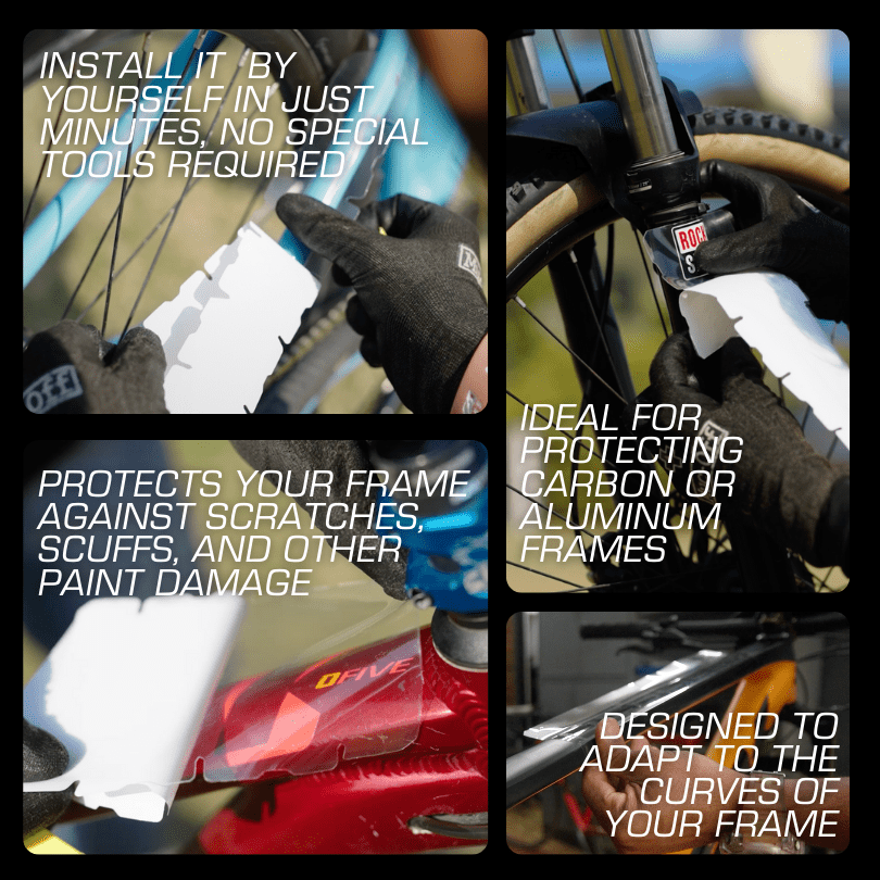 Full Frame Protector Cycle Frame Protection| 360 Protection for Your Bike – NAC