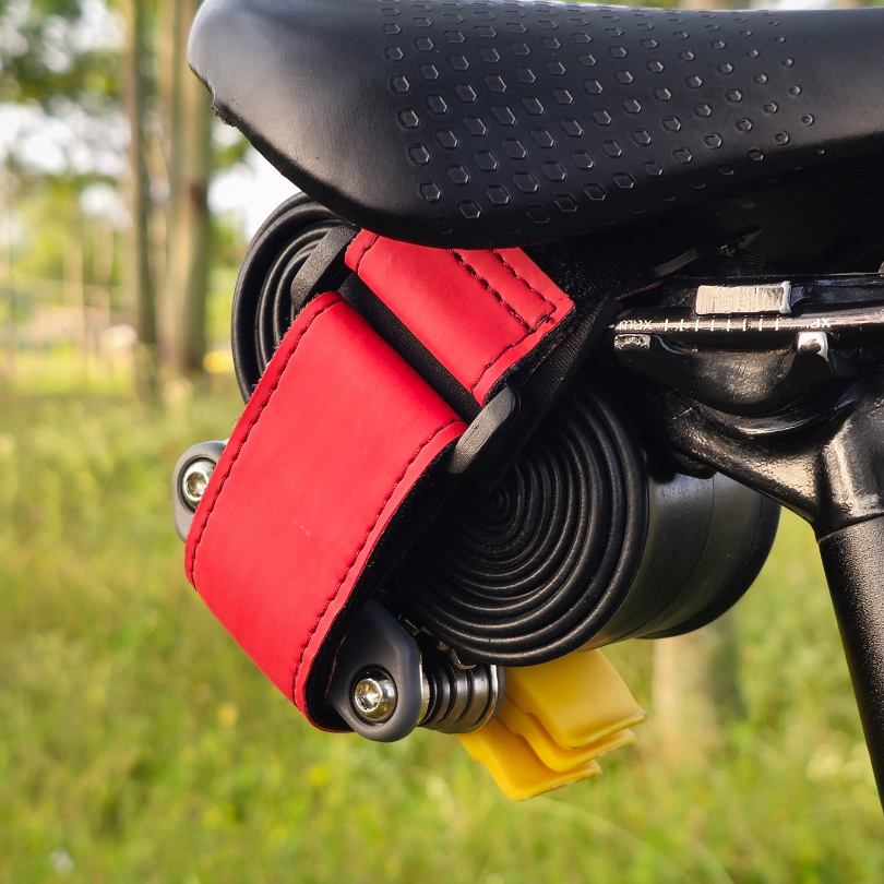 Cycle Velcro Strap Mount to store spare tube and Accessories