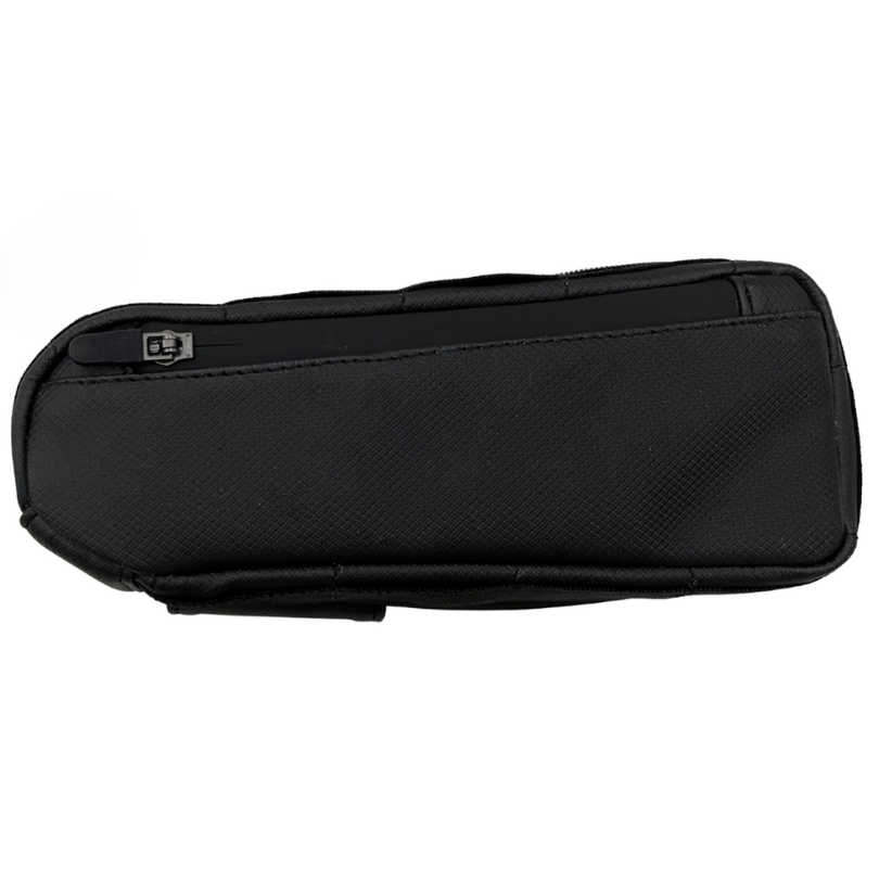 Waterproof Black Frame bag for cycle that attaches to the downtube and toptube