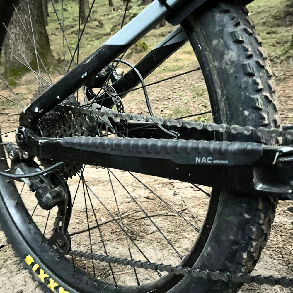chain stay protector for cycles
