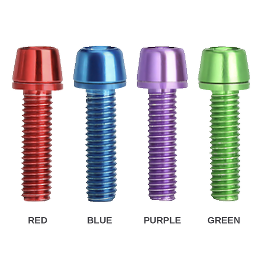 Chroma 6 Stainless Steel Stem & Handlebar Bolt Kit for MTBs and Road Bikes - NAC