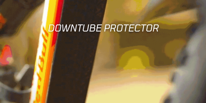cycle down tube protector for mtb and road bike cycle protection