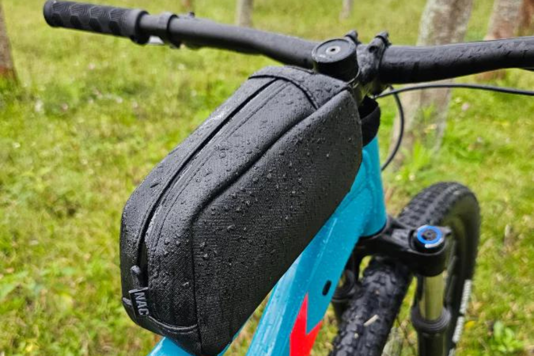 cycle top tube bag for storage works with mtb and road bike