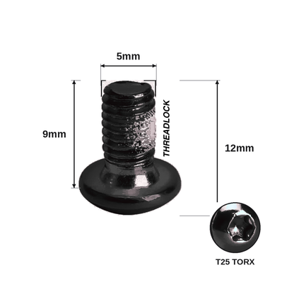 Chroma 12 Disc Brake Rotor Bolt Kit for MTBs and Road Bikes