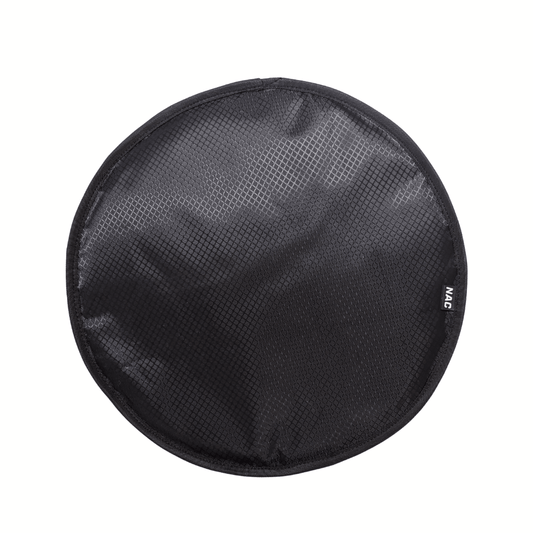NAC Disc Cover Pro fitted over a disc brake rotor