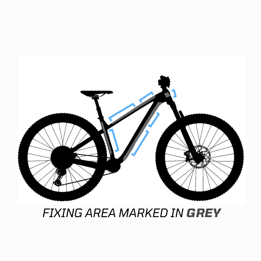 Mountain bike clear discount wrap